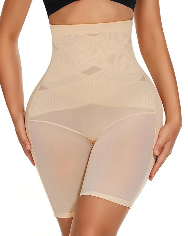 Cavendier Silueta Nude — Faja de Tiro Alto Transparencia Suave