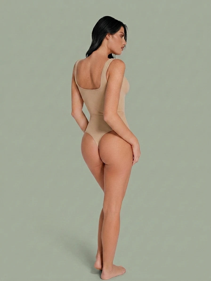 Cavendier Nora — Bodysuit Moldeador de Tiro Alto