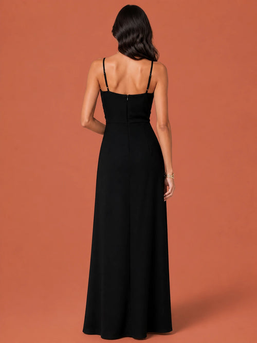 Cavendier Aurora — Vestido de Noche con Escote Cruzado