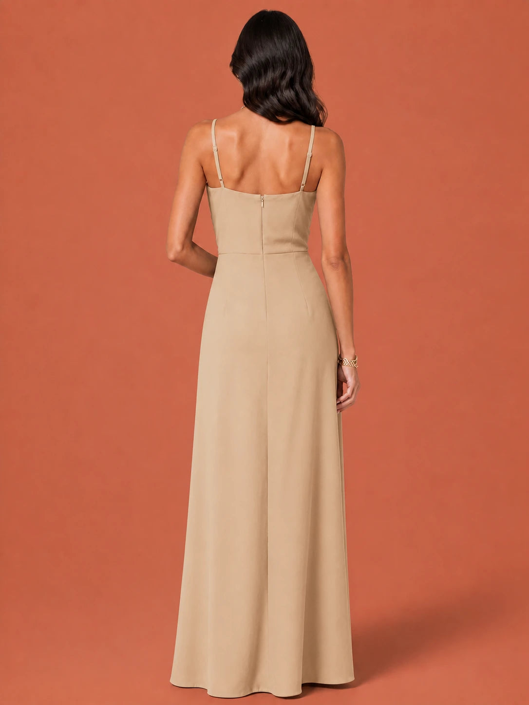 Cavendier Aurora — Vestido de Noche con Escote Cruzado