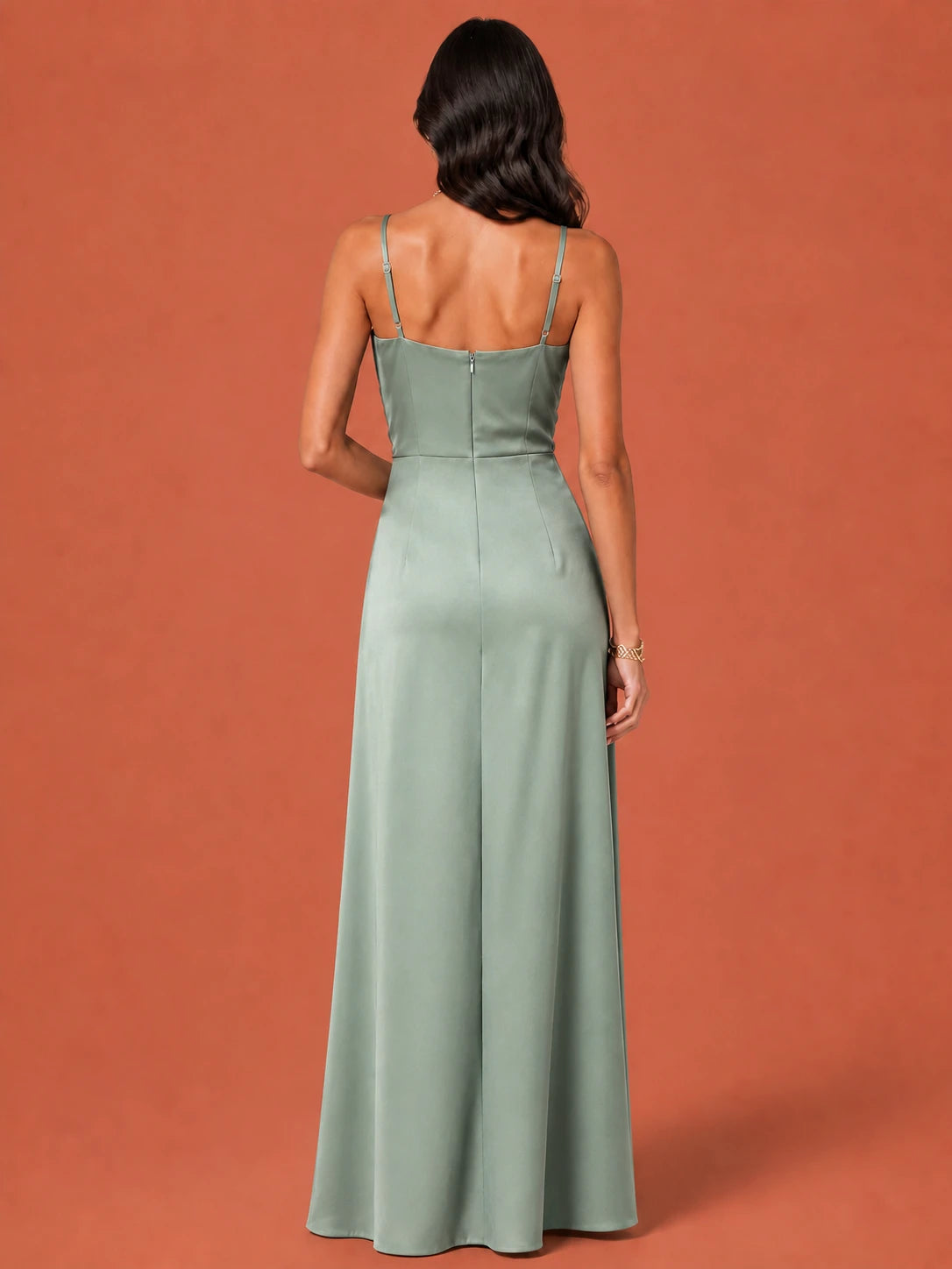 Cavendier Aurora — Vestido de Noche con Escote Cruzado