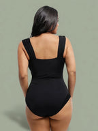 Cavendier Valentina — Body con Escote Corazón y Drapeado